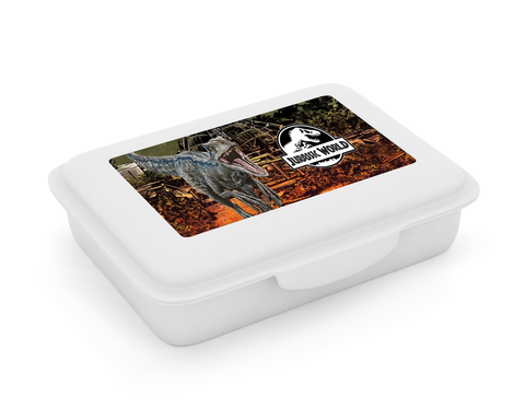 Obrázek produktu: Box na svačinu s přihrádkou - Jurassic World/Jurský svět