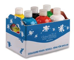 Obrázek produktu: Box prstových barev Toy Color 6 × 500 ml