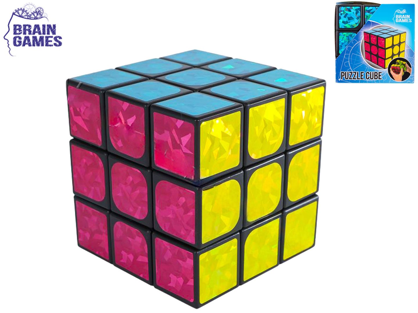 Brain Games hlavolam kostka 10 cm