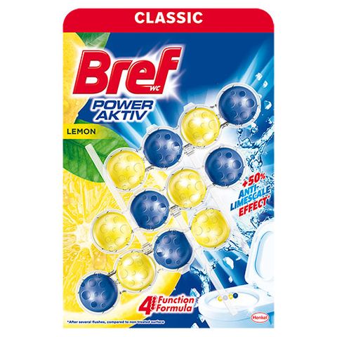 Obrázek produktu: Bref Aktiv závěs - Lemon (3 × 50 g)