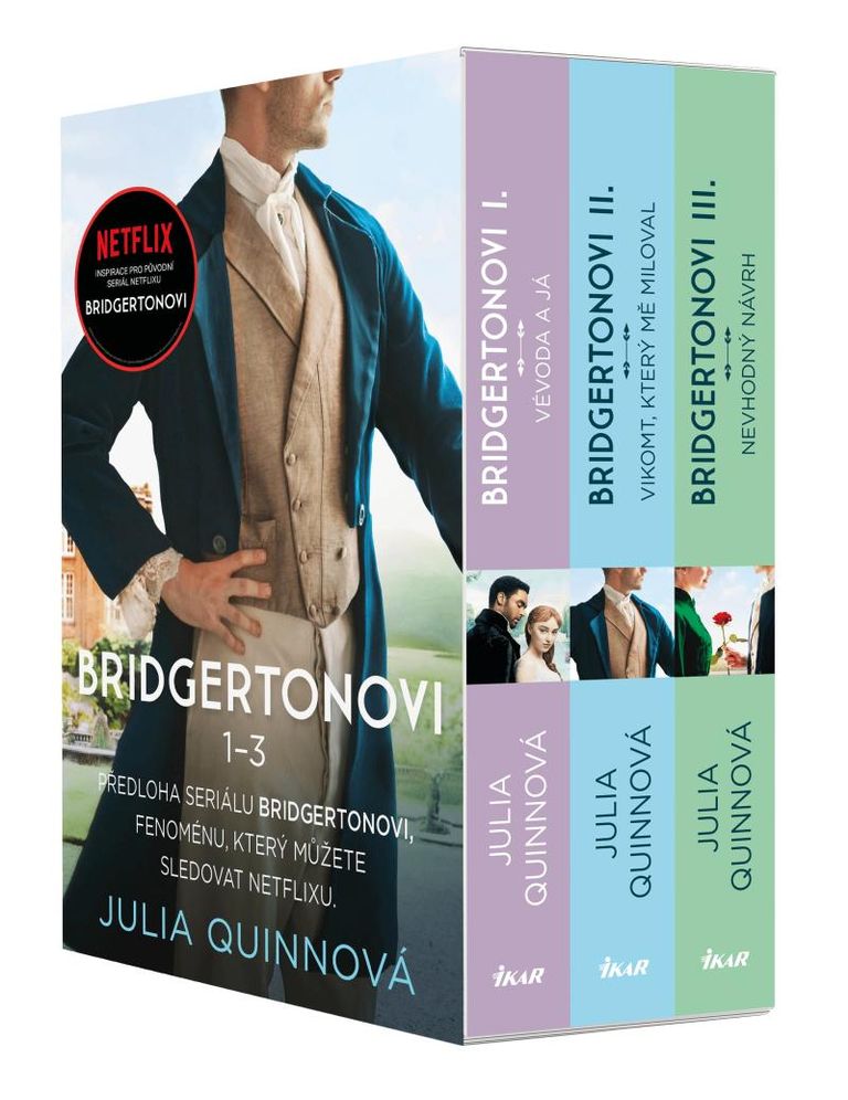 Bridgertonovi (1–3) - komplet Euromedia Group, a.s.