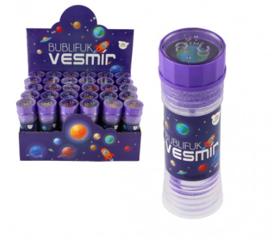 Bublifuk Vesmír 50ml 11cm mix druhů
