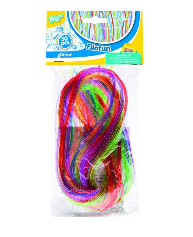 Bužírky Filofun GLITTER - 50 ks, 80 cm
