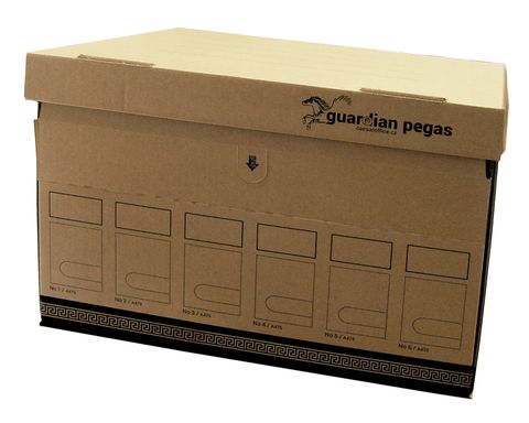 Obrázek produktu: CAESAR OFFICE Archivační krabice úložná Guardian Pegas 470 × 310 × 320 mm