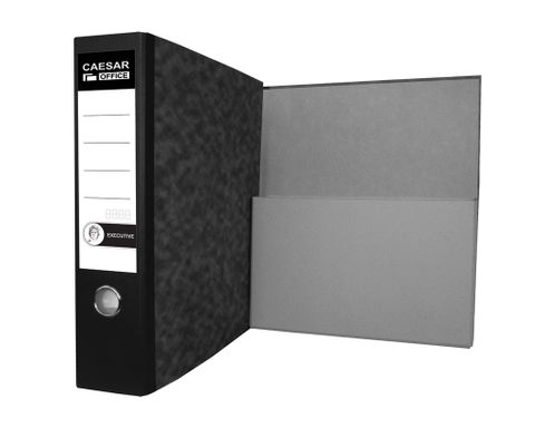Obrázek produktu: CAESAR OFFICE EXECUTIVE Pořadač archivní A4 7,5 cm - mramor černý