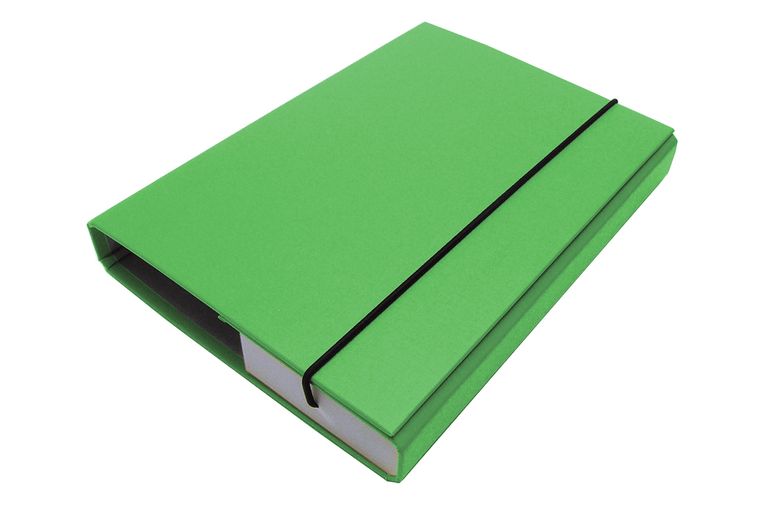 CAESAR OFFICE IMPERATOR Desky s boxem A5 3 cm - sv.zelená