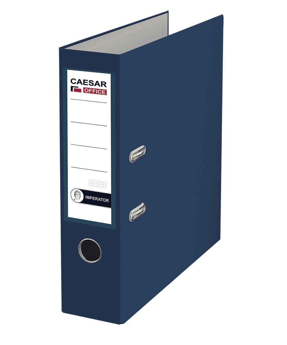 CAESAR OFFICE IMPERATOR Pořadač pákový A4 8 cm - tm.modrý