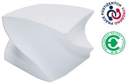 Obrázek produktu: CAESAR OFFICE Špalíček lepený 8,5 × 8,5 × 5 cm - bílá vrtule