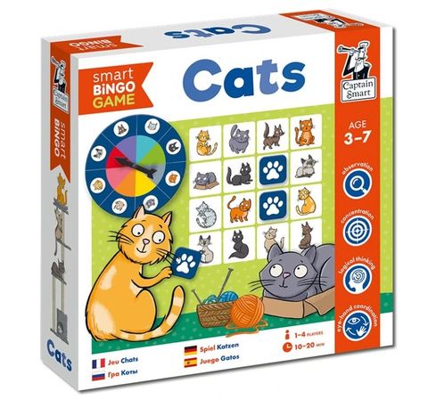 Obrázek produktu: Captain Smart - Chytré bingo - kočky