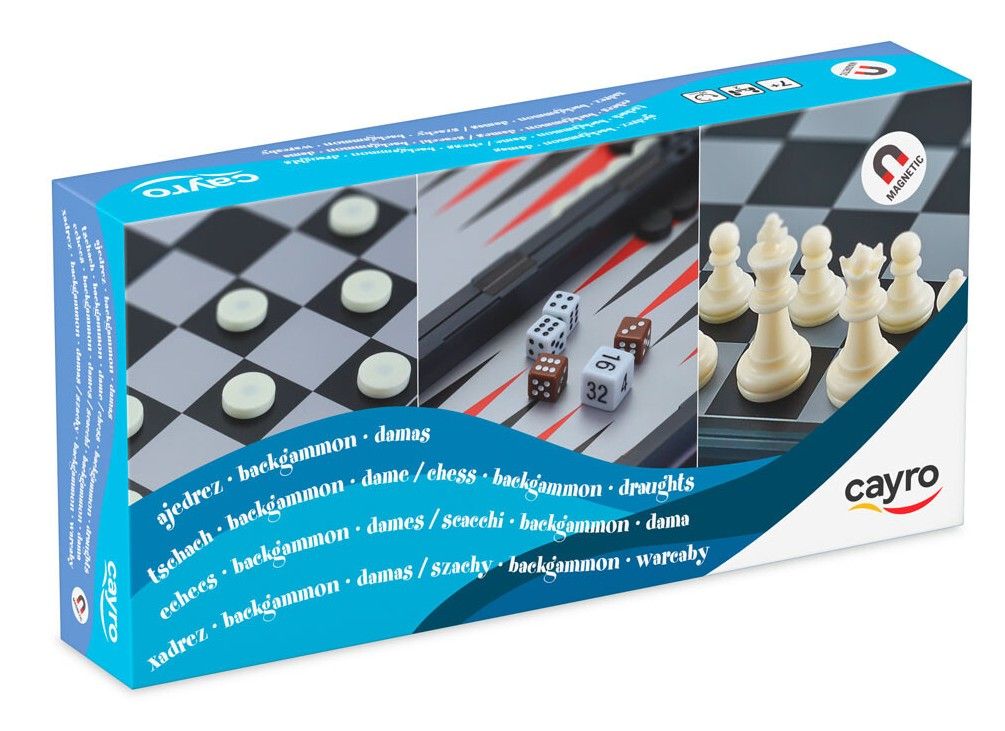 Cayro - Šachy & Dáma & Vrhcáby magnetické