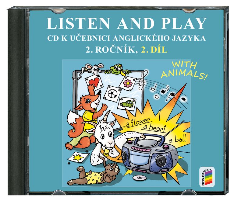Levně CD Listen and play - WITH ANIMALS!, 2. díl (2 CD)