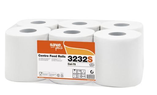 Celtex S Plus papírové utěrky 2 vrstvé - středové odvíjení (6 ks)