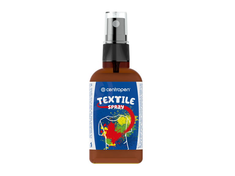 Centropen Barva na textil ve spreji 110 ml - hnědá