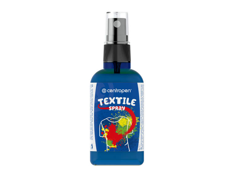 Centropen Barva na textil ve spreji 110 ml - modrá