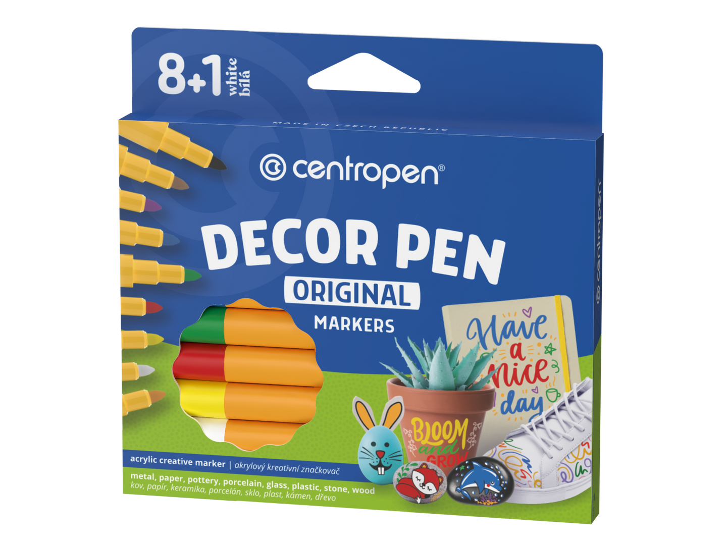 Centropen Decor pen 2738/8+1