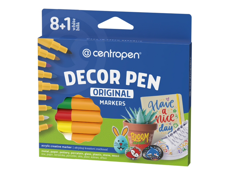 Levně Centropen Decor pen 2738/8+1