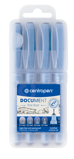 Obrázek produktu: Centropen Dokumentní liner 2631/4 - sada 4 kusů