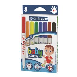 Obrázek produktu: Centropen Fixy Baby Markers 8660/8 - sada 8 barev