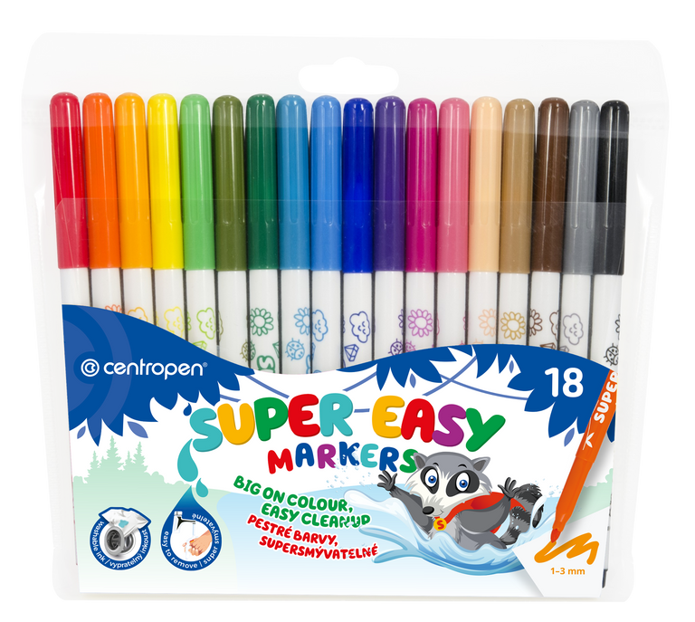 Fix CENTROPEN sada 2580/18 barev SUPER EASY CENTROPEN, a.s.