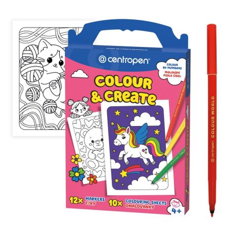 Obrázek produktu: Centropen Malování podle čísel pro holky