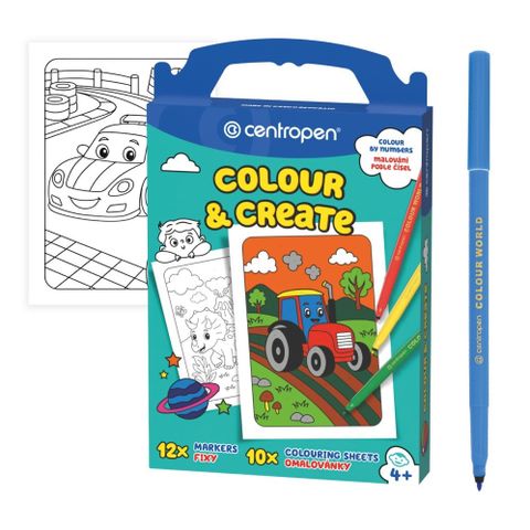 Obrázek produktu: Centropen Malování podle čísel pro kluky