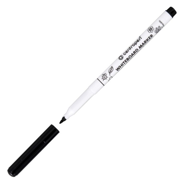 CENTROPEN Popisovač na bílou tabuli 2507 černý