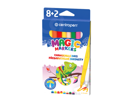 Obrázek produktu: Centropen Popisovač 2549/8+2 Magic - sada 10 barev