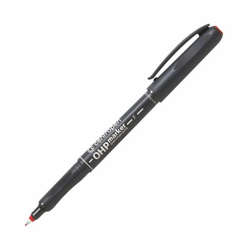 Obrázek produktu: Centropen Popisovač 2636 F OHP permanent - červený