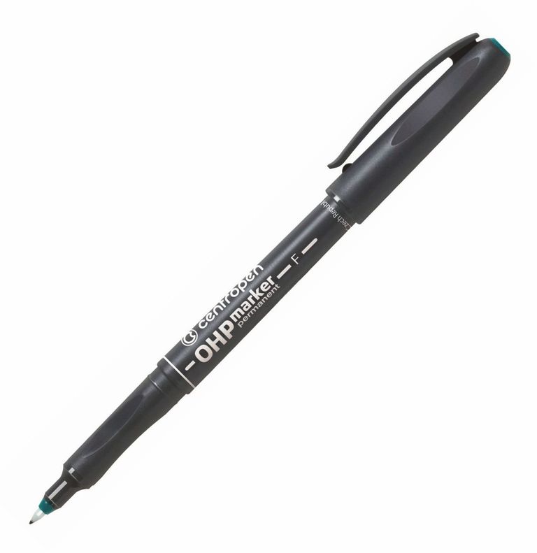 Popisovač na fólie Centropen 2636 - zelený