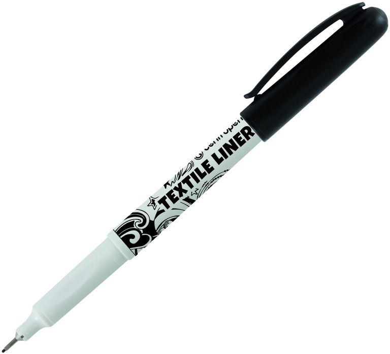 Popisovač CENTROPEN 2639 textil liner 0,5mm, černý CENTROPEN, a.s.