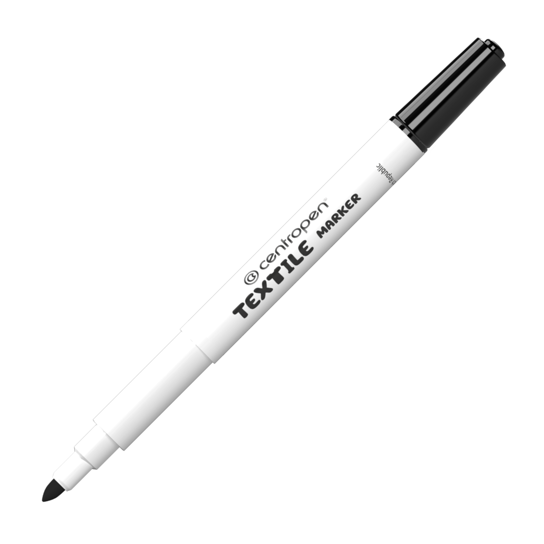 Centropen Popisovač 2739 na textil - černý