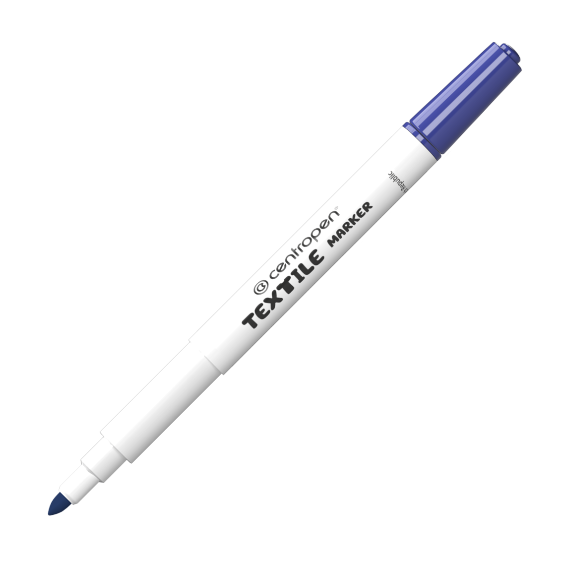 Centropen Popisovač 2739 na textil - modrý