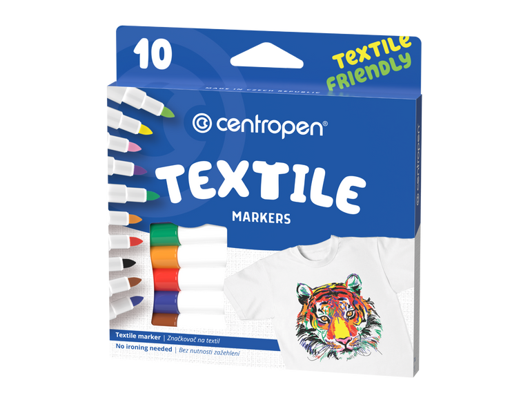 Popisovač CENTROPEN 2739/10 sada textil CENTROPEN, a.s.