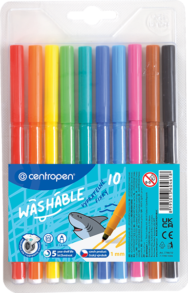 Centropen Popisovač 7790 - sada 10 barev