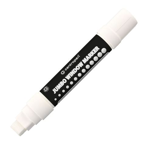 Obrázek produktu: Centropen Popisovač 9120 Jumbo Window - bílý