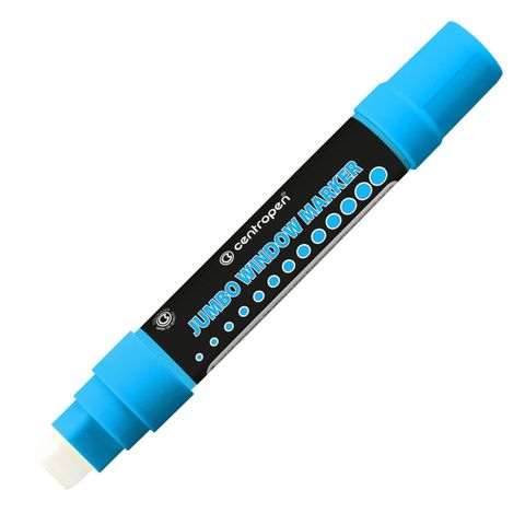 Obrázek produktu: Centropen Popisovač 9120 Jumbo Window - modrý