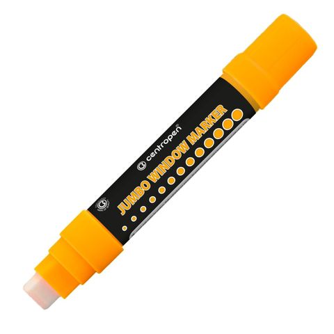 Obrázek produktu: Centropen Popisovač 9120 Jumbo Window - oranžový