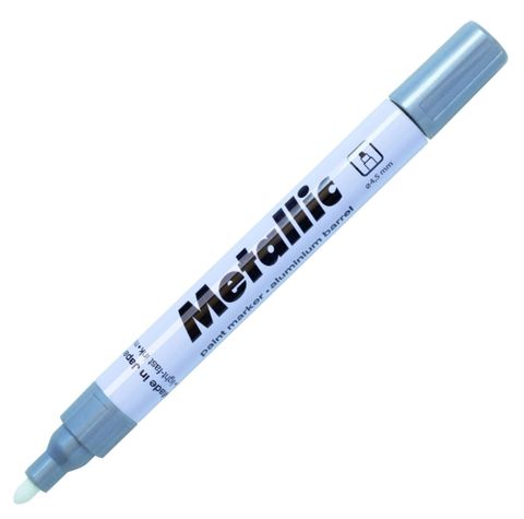 Obrázek produktu: Centropen Popisovač 9210 lakový, 2 mm - stříbrný