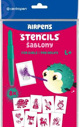 Obrázek produktu: Centropen Šablony 9996 pro foukací fixy set L+