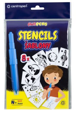 Obrázek produktu: Centropen Šablony 9996 pro foukací fixy set N+