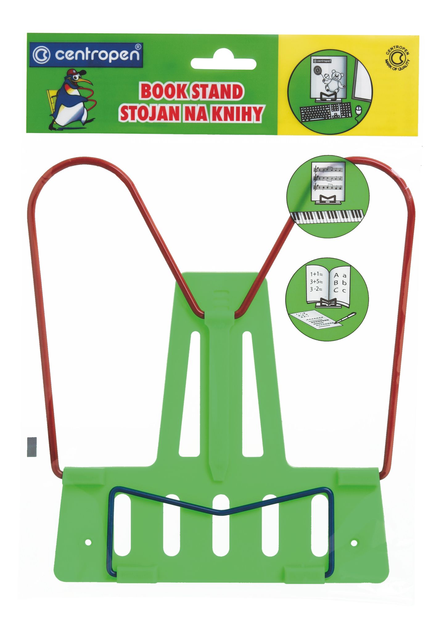 Centropen Stojánek na čtení - mix barev