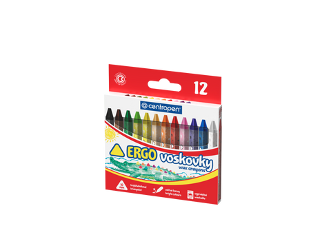 Obrázek produktu: Centropen Voskovky trojhranné - 12 ks