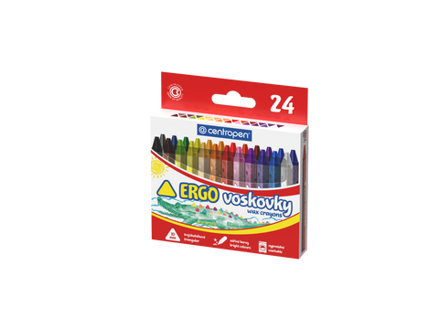 Obrázek produktu: Centropen Voskovky trojhranné - 24 ks