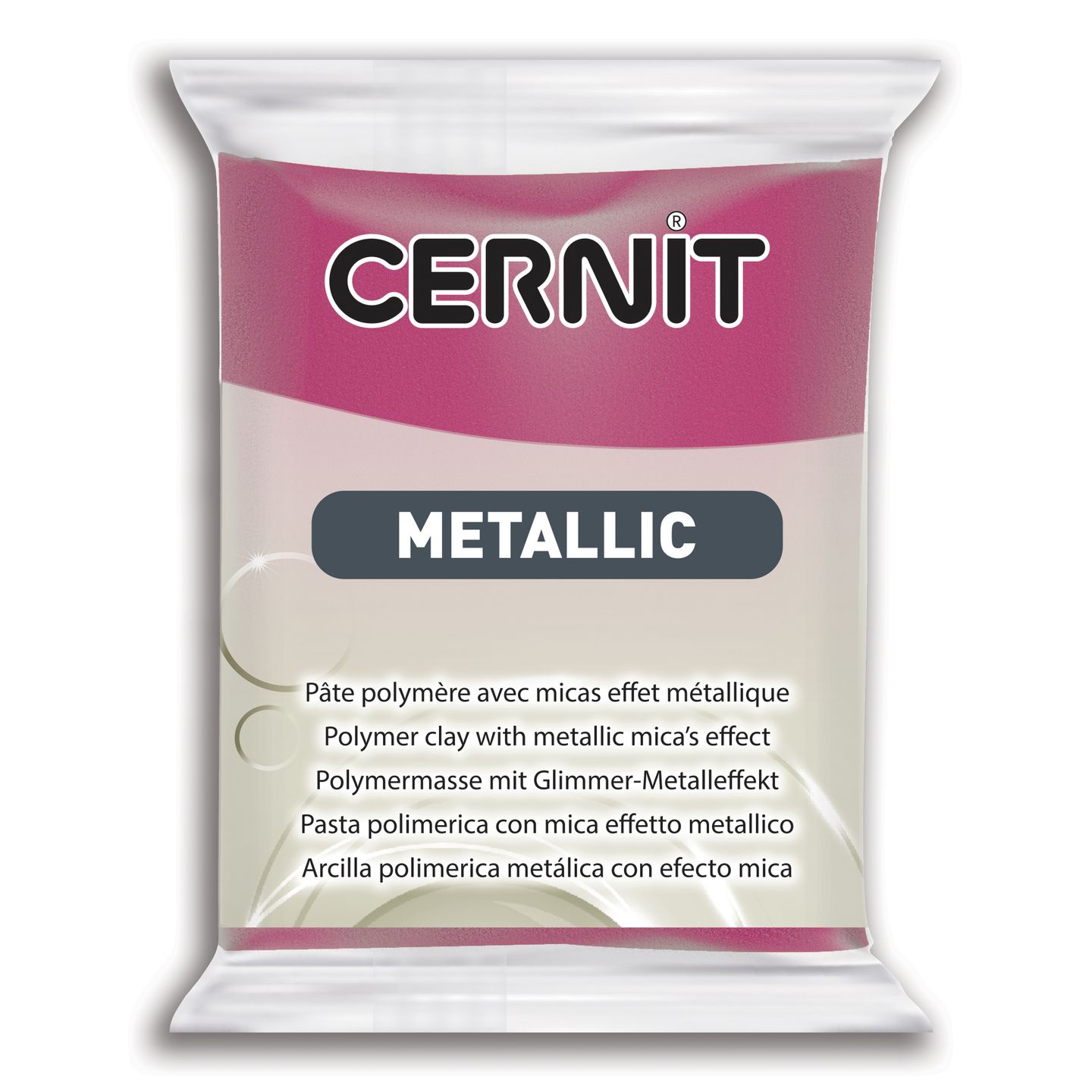 CERNIT Metallic 56 g purpurová