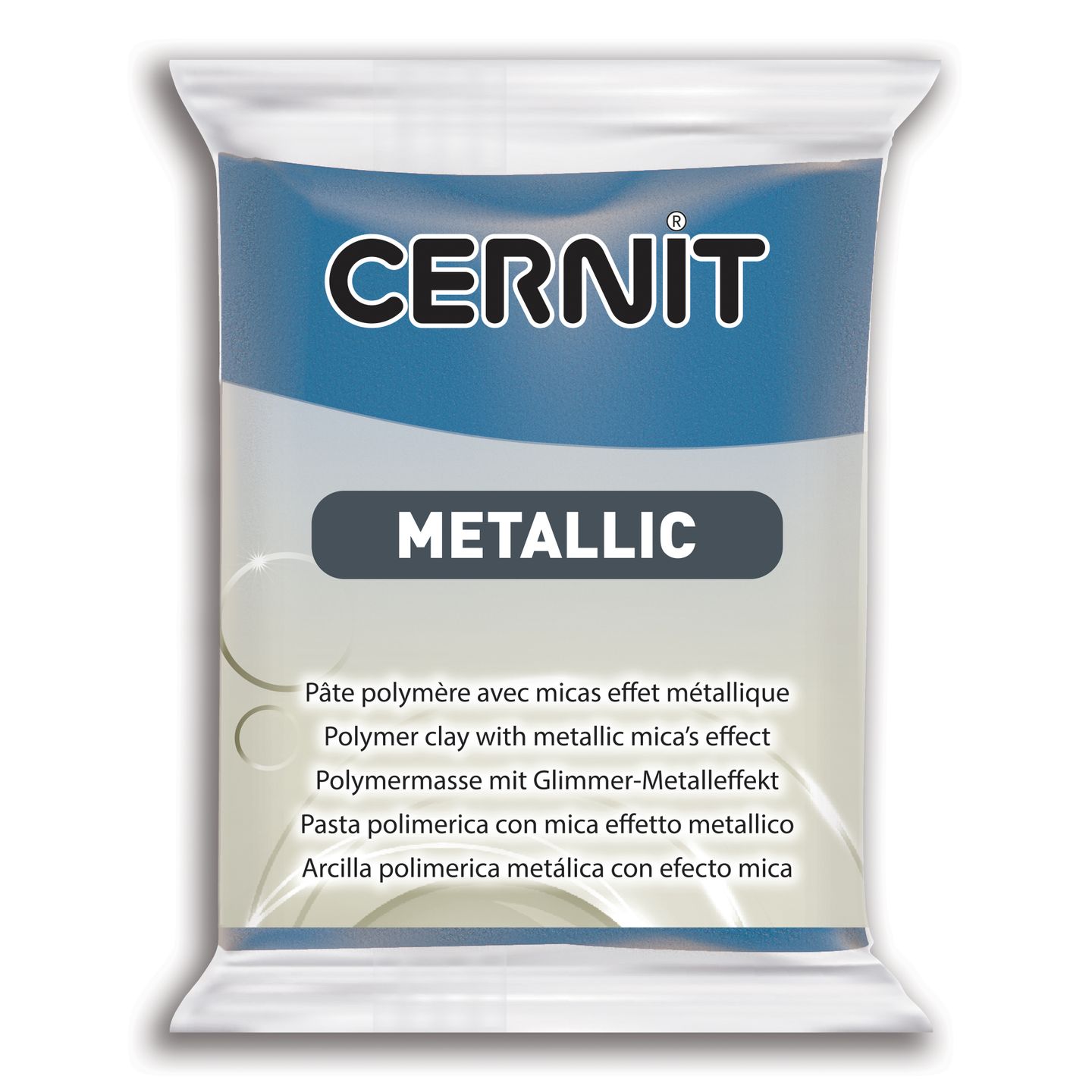 CERNIT Metallic 56g modrá