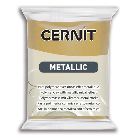 Obrázek produktu: CERNIT Metallic 56g zlatá riche