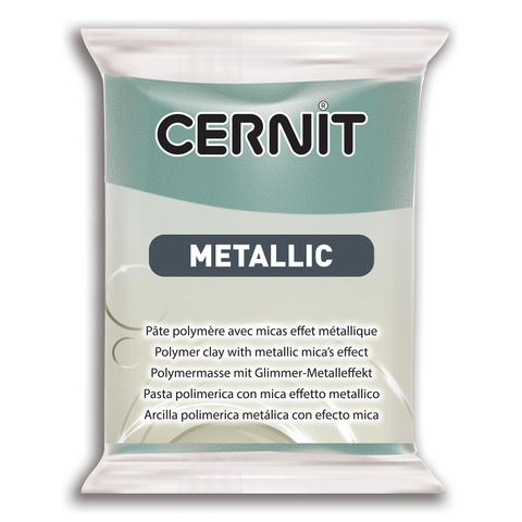 Obrázek produktu: CERNIT Metallic 56g zlatá turquoise