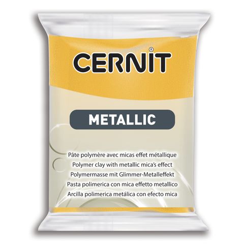 Obrázek produktu: CERNIT Metallic 56g žlutá