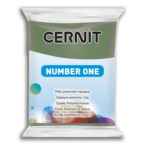 Obrázek produktu: CERNIT Modelovací hmota 56 g - olivově zelená