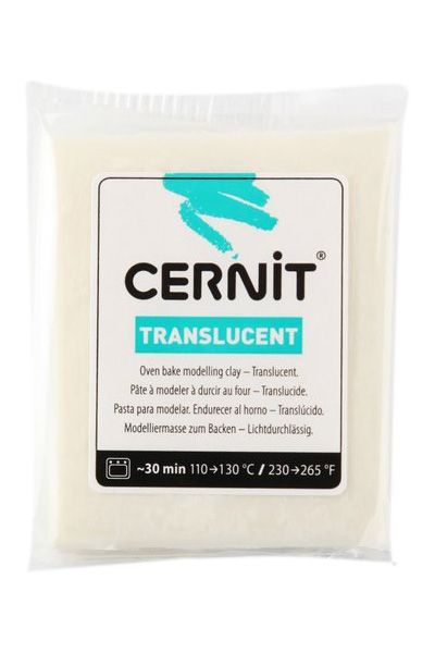 Obrázek produktu: CERNIT Modelovací hmota  TRANSLUCENT 56 g fosforeční